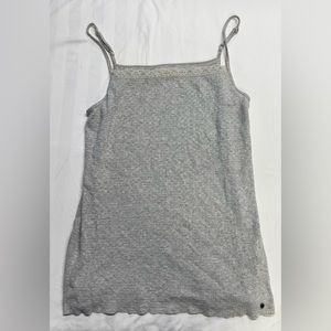 Grey tank top with lace XL Ralph Lauren